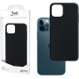 Funda para smartphone 3MK Matt Case Apple iPhone 12/12 Pro, negra