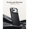 Funda ESR Leather Kickstand MagSafe para Apple iPhone 17 Pro Max / 18 Pro Max, negra