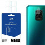 Protector de lentes de cámara 3MK Lens Protection para Xiaomi Redmi Note 9 Pro Max (4 uds)