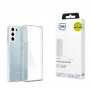 Funda 3MK Clear Case para Samsung Galaxy S21+ Plus, transparente