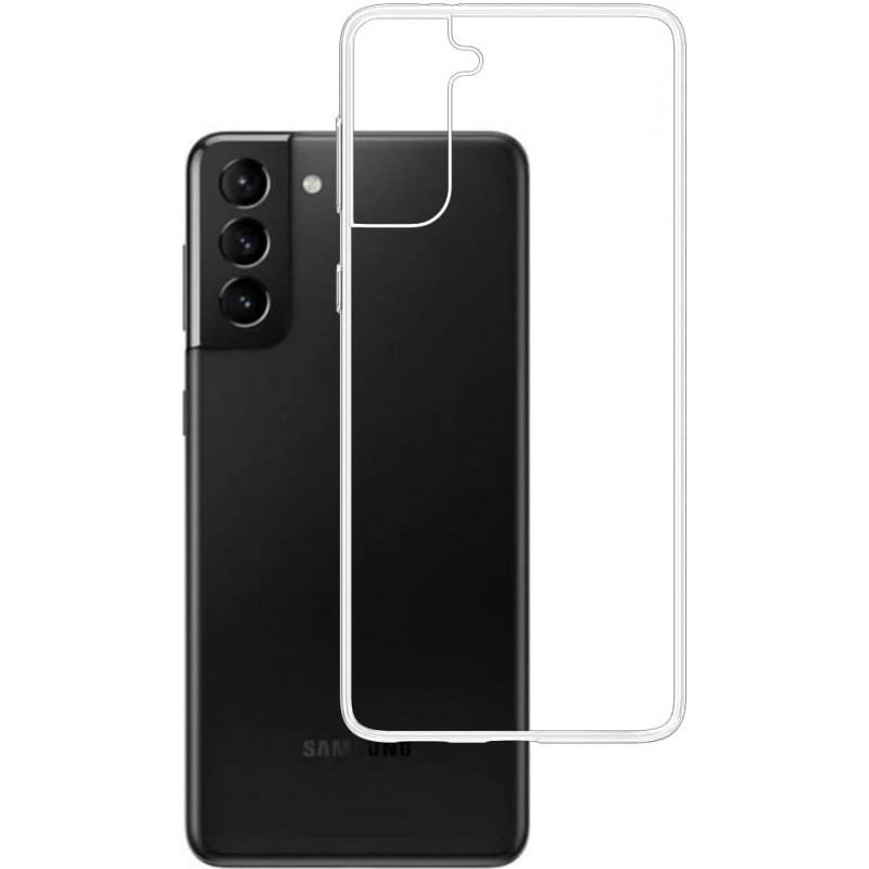 Funda 3MK Clear Case para Samsung Galaxy S21+ Plus, transparente
