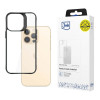 Funda 3MK Satin Armor Case+ para Apple iPhone 13 Pro Max (3MK3503), negra
