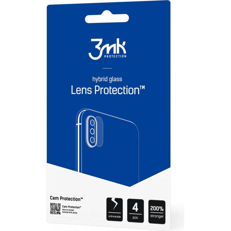 Protector de lentes de cámara 3MK Lens Protection para Realme GT 2 5G (4 uds.)