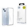Funda 3MK Clear Case para Apple iPhone 14 Plus / 15 Plus, transparente