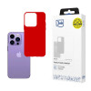 Funda 3MK Matt Case 3MK4050 para Apple iPhone 14 Pro Max, roja
