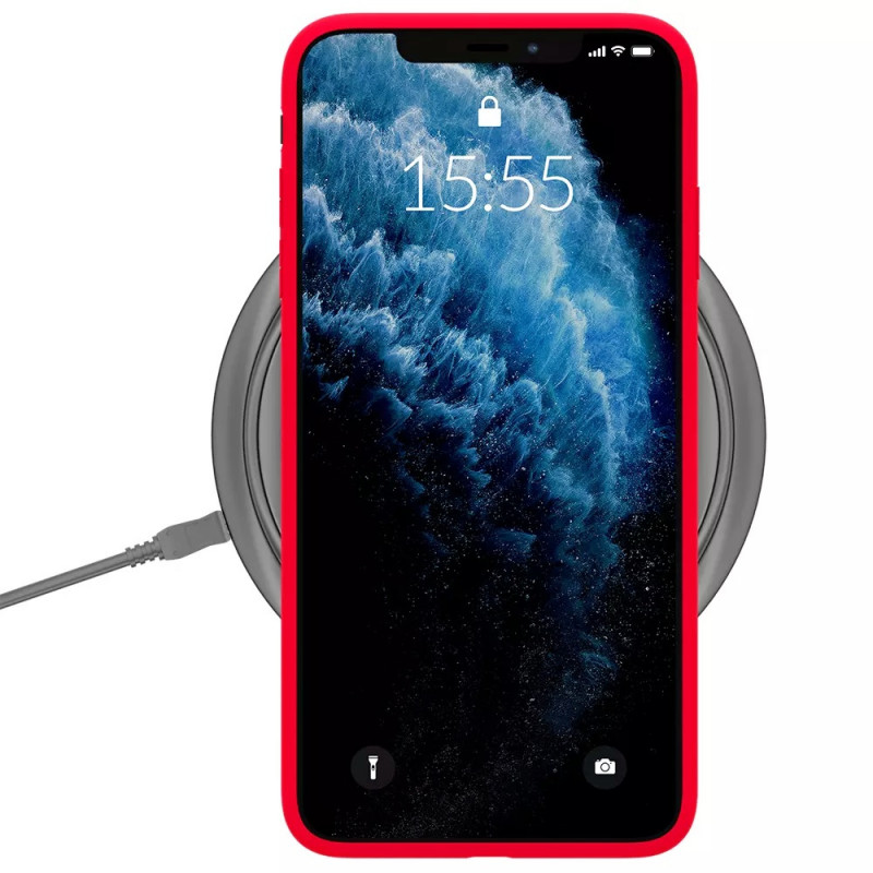 Funda 3MK Matt Case 3MK4050 para Apple iPhone 14 Pro Max, roja