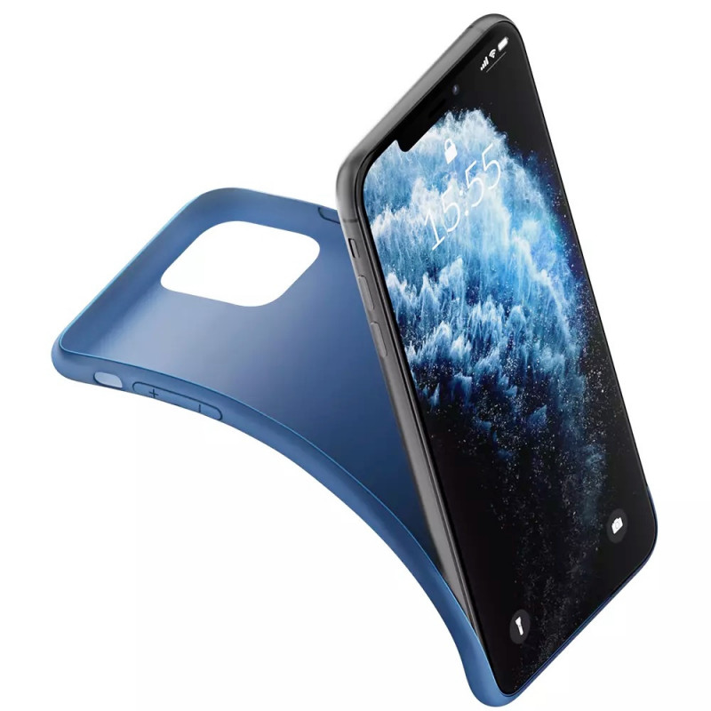 Funda 3MK Matt Case para Apple iPhone 14 Pro Max, azul