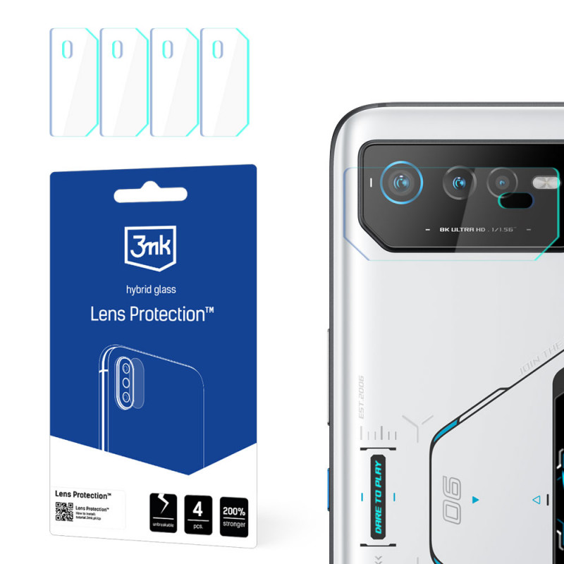 3MK Lens Protect Asus ROG Phone 6 / 6 Pro / 6D / 6D Ultimate (4 uds.)
