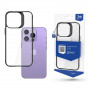Funda 3MK Satin Armor Case+ para Apple iPhone 14 Pro Max, negra