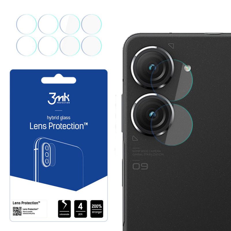 3MK Lens Protection Asus Zenfone 9 (4 uds.)