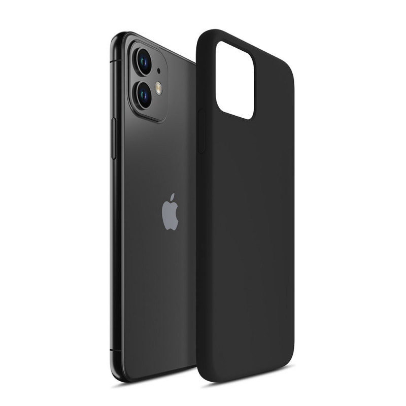 Funda de silicona 3MK para Samsung Galaxy A24 4G, negra