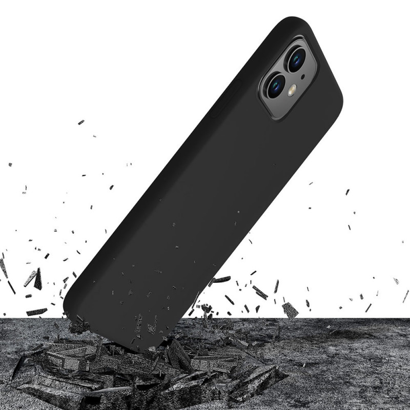 Funda de silicona 3MK para Samsung Galaxy A24 4G, negra