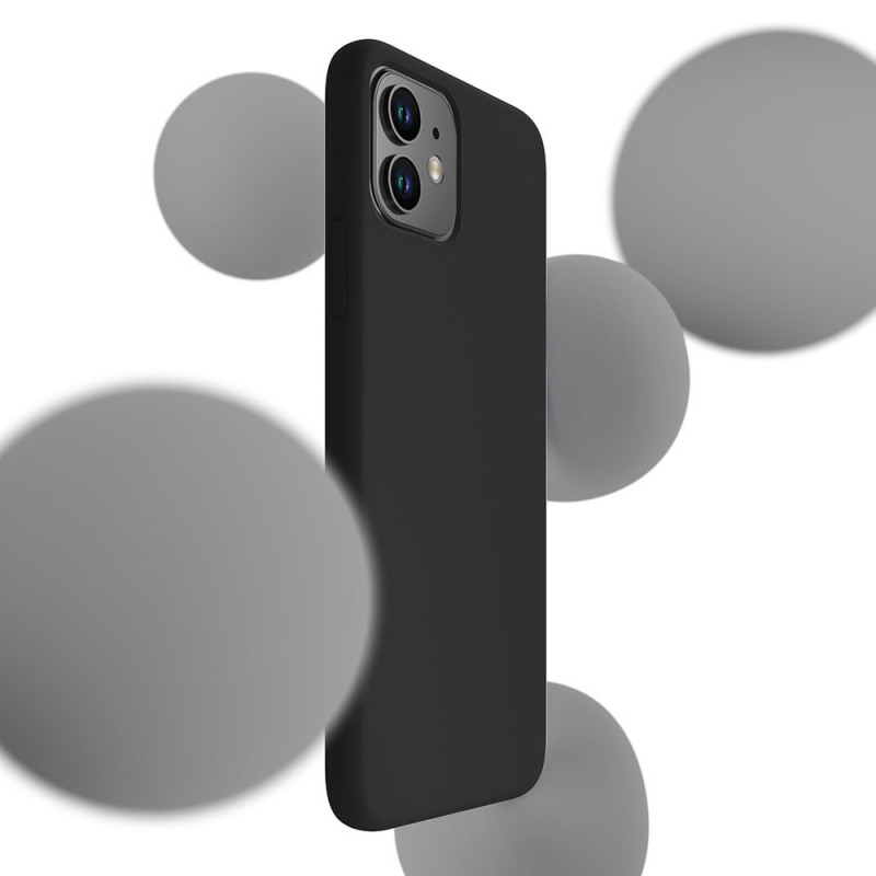 Funda de silicona 3MK para Samsung Galaxy A24 4G, negra