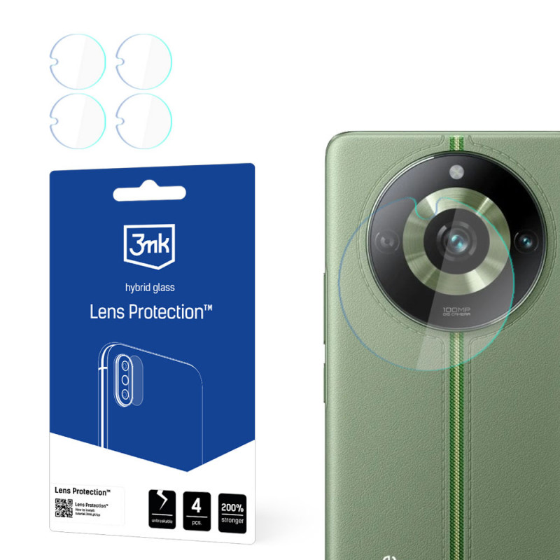 Protector de lente de cámara 3MK Lens Protect 3MK4936 para Realme 11 Pro / 11 Pro+ (4 uds.)
