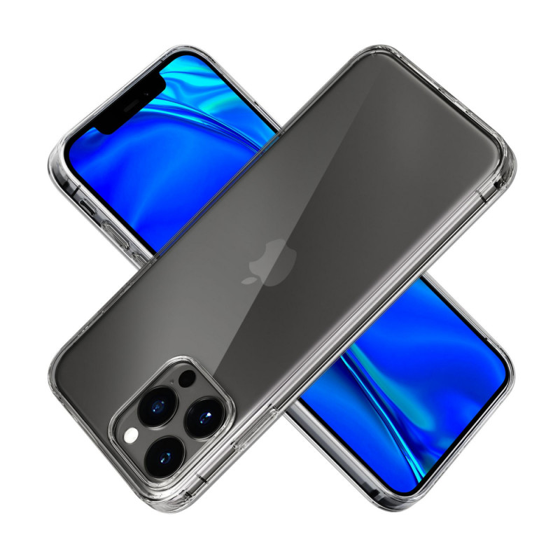 Funda transparente 3MK Clear Case para Apple iPhone 15 Pro, transparente