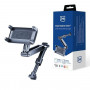 Soporte de coche para reposacabezas 3MK Single Headrest Holder para teléfonos y tablets 4.7"-12.9", negro