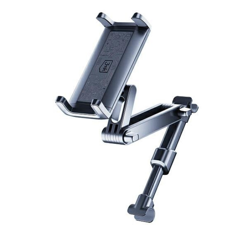 Soporte de coche para reposacabezas 3MK Single Headrest Holder para teléfonos y tablets 4.7"-12.9", negro