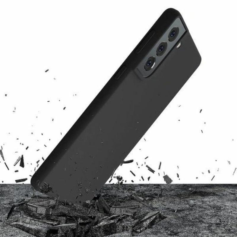 Funda de silicona 3MK para Samsung Galaxy S23 FE, negra
