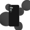 Funda de silicona 3MK para Samsung Galaxy S23 FE, negra