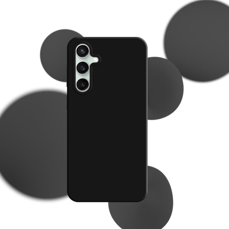 Funda de silicona 3MK para Samsung Galaxy S23 FE, negra