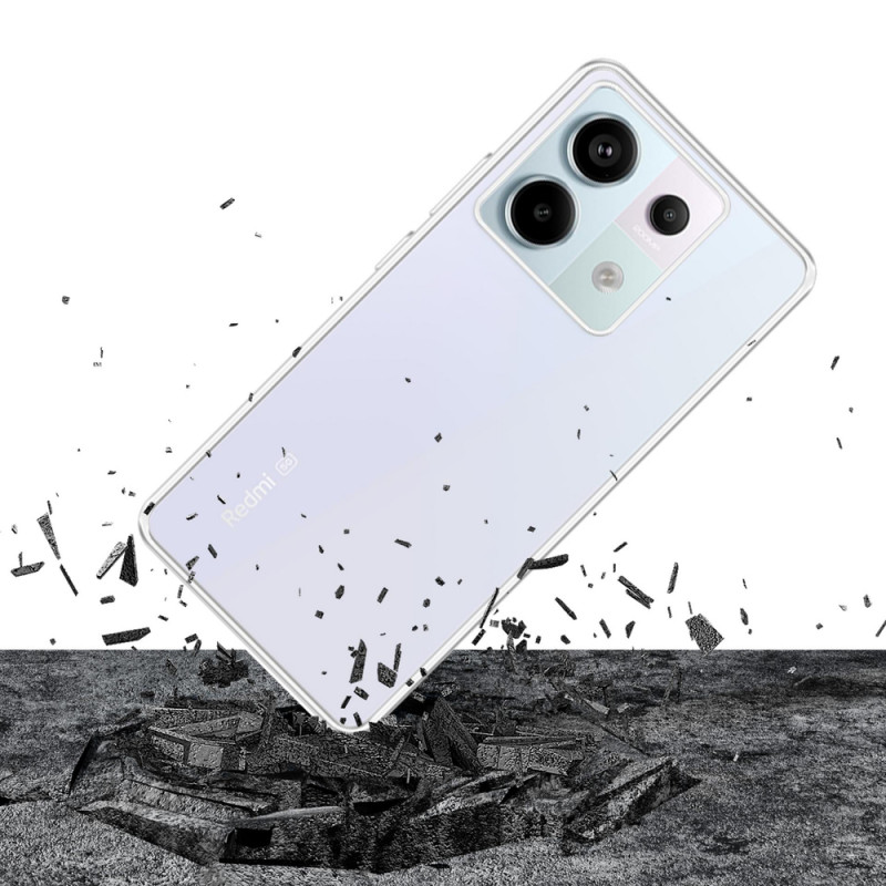 Funda transparente 3MK Clear Case para Xiaomi Redmi Note 13 Pro 5G, transparente
