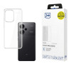 Funda transparente 3MK Clear Case para Redmi Note 13 Pro+ 5G, transparente
