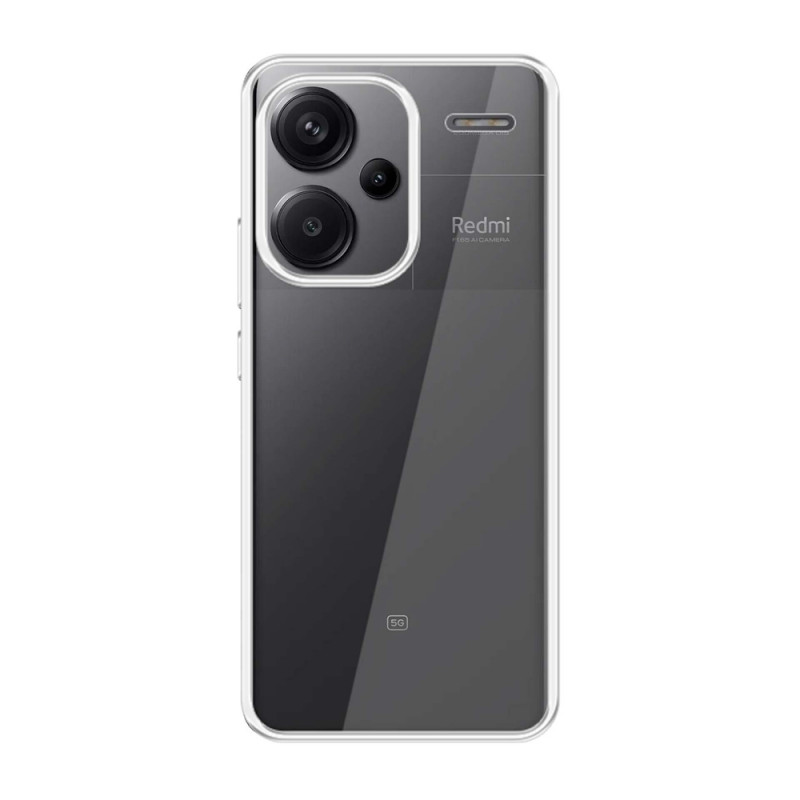 Funda transparente 3MK Clear Case para Redmi Note 13 Pro+ 5G, transparente