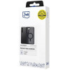 Funda 3MK Smoke MagCase con MagSafe para Samsung Galaxy S23 5G, negra