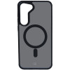 Funda 3MK Smoke MagCase con MagSafe para Samsung Galaxy S24, Semitransparente