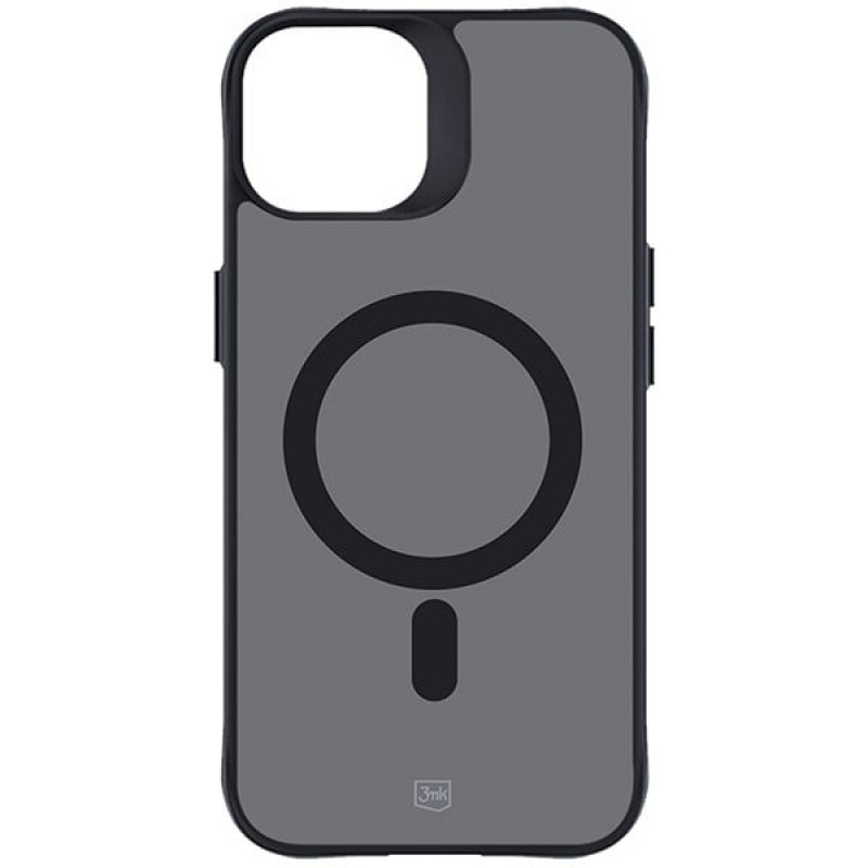 Funda 3MK Smoke MagCase con MagSafe para Apple iPhone 15 Plus, Semitransparente (156048-0)