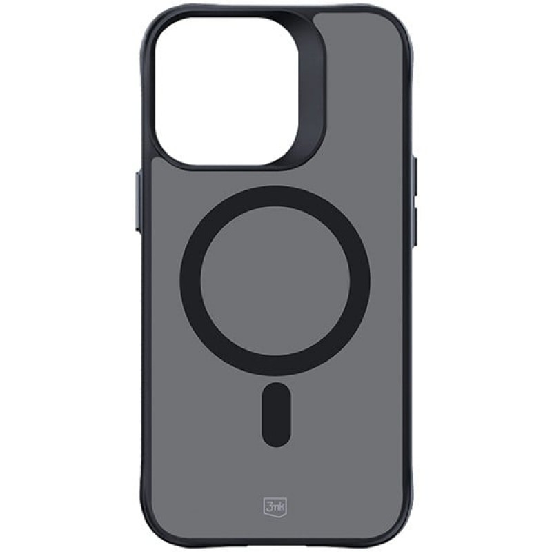 Funda 3MK Smoke MagCase con MagSafe para Apple iPhone 15 Pro, semitransparente