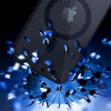 Funda 3MK Satin Armor MagCase con MagSafe para Apple iPhone 12 Pro Max, transparente con marco negro