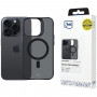 Funda 3MK Smoke MagCase con MagSafe para Apple iPhone 15 Pro Max, Semitransparente (156061-0)