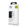 Funda 3MK Satin Armor MagCase con MagSafe para Apple iPhone 13 / 14, transparente con marco negro (156075-0)