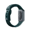 Correa de reloj de silicona 3mk para Apple Watch 38/40/41 mm, verde eterno
