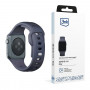 Correa de silicona 3mk para Apple Watch 38/40/41 mm, gris