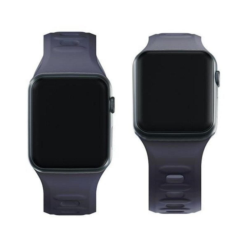 Correa de silicona 3mk para Apple Watch 38/40/41 mm, gris