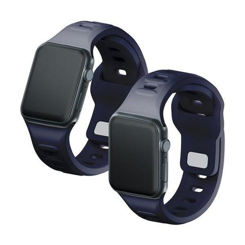 Correa de silicona 3mk para Apple Watch 38/40/41 mm, gris