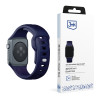 Correa de silicona 3mk para Apple Watch 38/40/41 mm, azul océano