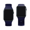 Correa de silicona 3mk para Apple Watch 38/40/41 mm, azul océano