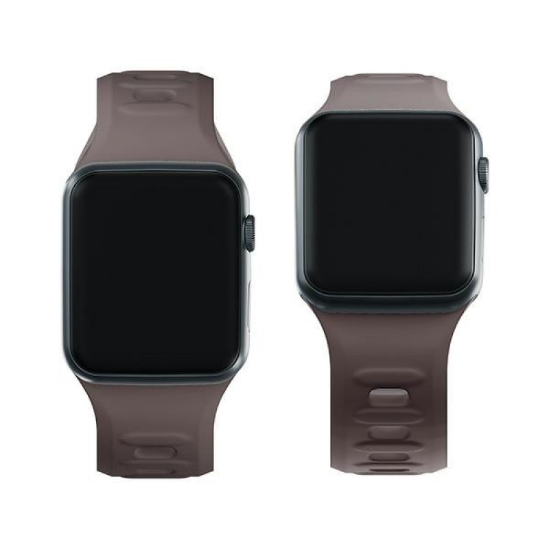 Correa de reloj de silicona 3mk para Apple Watch 38/40/41 mm, topo