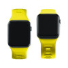 Correa de reloj de silicona 3mk para Apple Watch 38/40/41 mm, amarilla