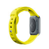 Correa de reloj de silicona 3mk para Apple Watch 38/40/41 mm, amarilla