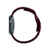 Correa de silicona 3mk para Apple Watch 42/44/45/49 mm, mora / burdeos