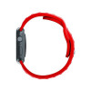 Correa de reloj de silicona 3mk para Apple Watch 42/44/45/49 mm, roja
