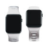 Correa de silicona 3MK para Apple Watch 4/5/6/7/8/9/SE/Ultra, 42/44/45/49 mm, blanca
