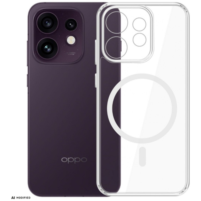 Funda 3MK Armor MagCase para Oppo Reno 16 F / Reno 16 FS (CPH2859), transparente