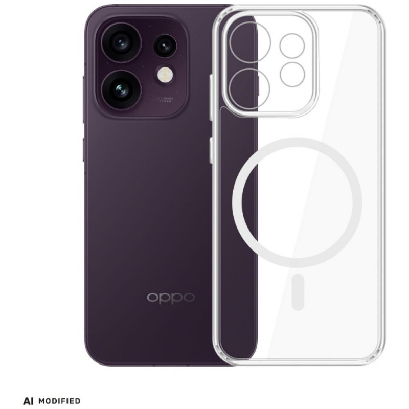 Funda 3MK Armor MagCase para Oppo Reno 16 F / Reno 16 FS (CPH2859), transparente