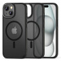 Funda Tech-Protect MagMat 2 MagSafe para Apple iPhone 15, negro mate
