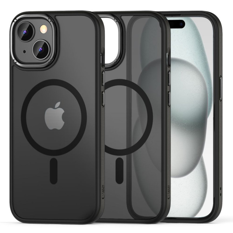 Funda Tech-Protect MagMat 2 MagSafe para Apple iPhone 15, negro mate